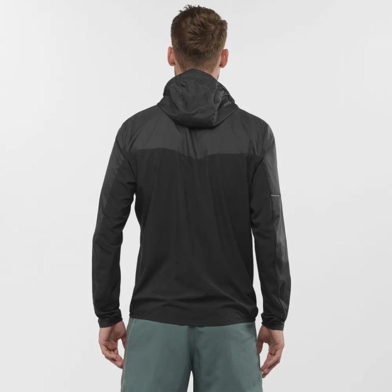 Blusão Salomon Agile Masculino Pretas | PT R04819